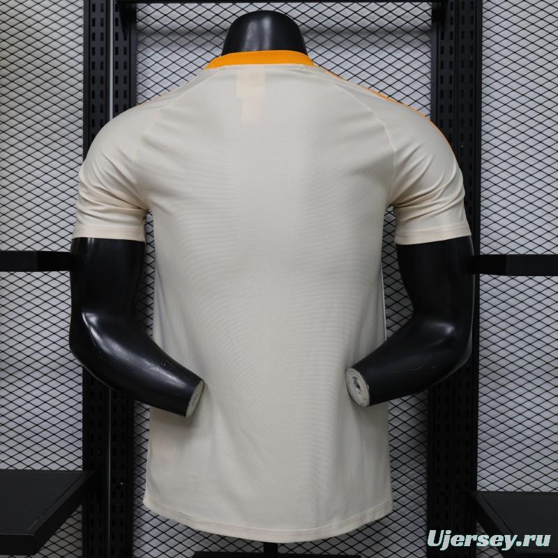 Player Version 26/27 Bayern Munich Cream White 1990 Vintage Remake Short Sleeve Jersey