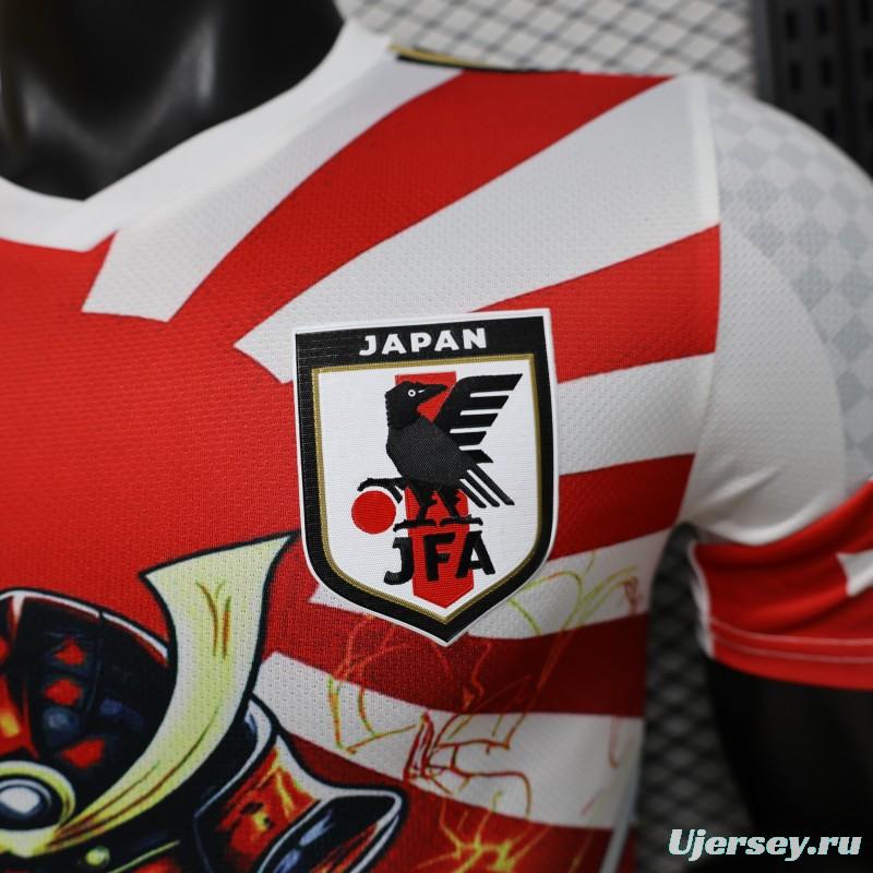 Player Version 2026 Japan  White "Samurai + Rising Sun" Special Edition Jersey