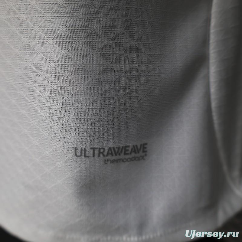 Player Version 26/27 Manchester City White with Blue Stripe Away Jersey