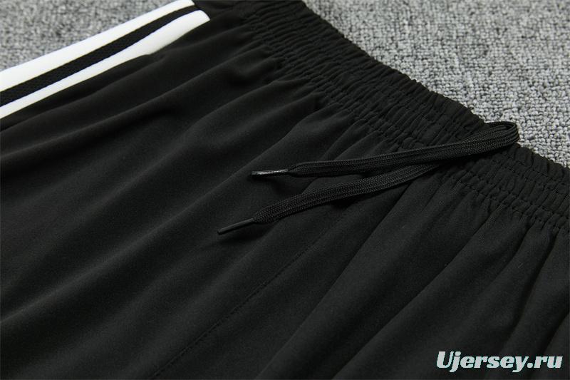 2026 Inter Miami CF Pink  Half Zipper Jacket Tracksuit + Black Long Pants