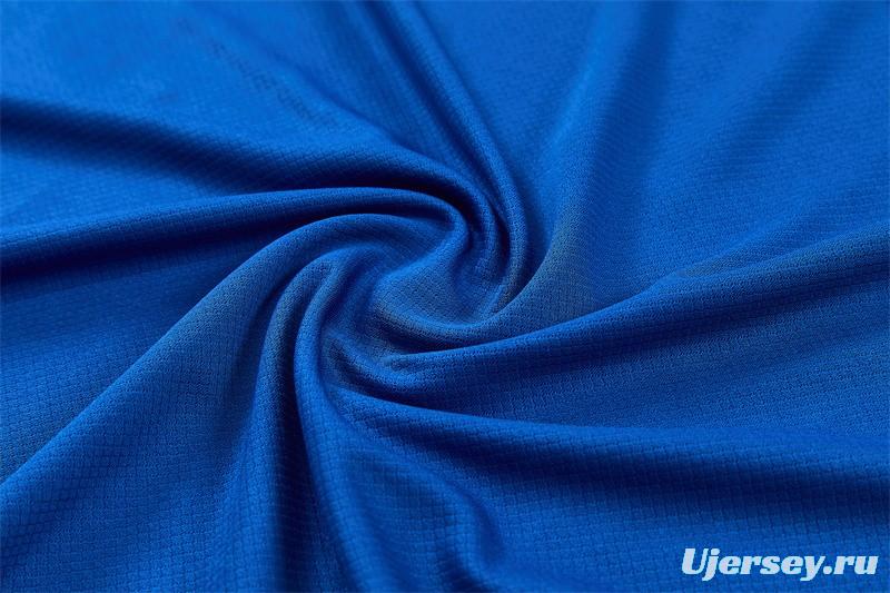 2026 France Blue & Orange Short Sleeve+Soccer Shorts