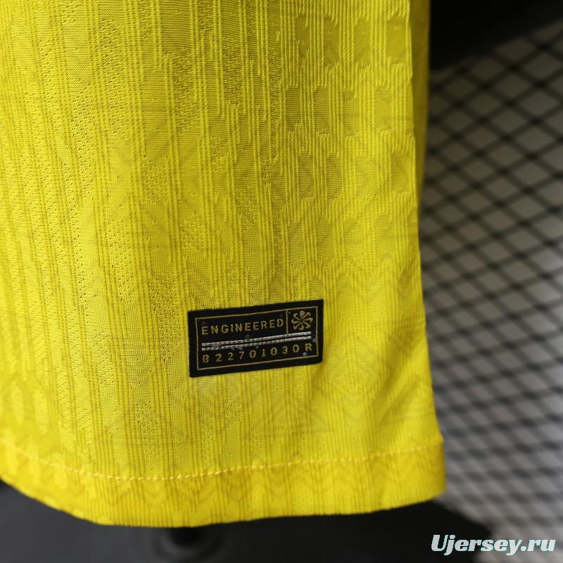 Player Version 2026 Brazil Home Yellow  Special Edition  Jersey