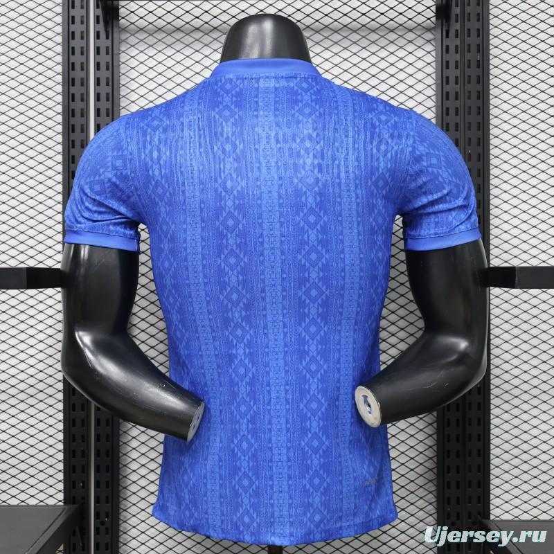 Player Version 2026 Brazil Away Blue Special Edition Jersey