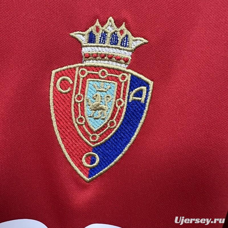 2025/26 Mens CA Osasuna Retro Jersey