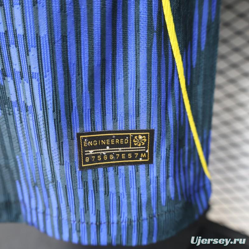 Player Version 2026 Brazil Navy Blue  Special Edition Away Jersey