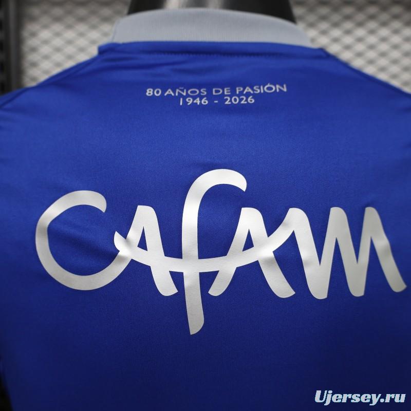 Player Version 26/27  Millonarios FC Royal Blue  Home Jersey