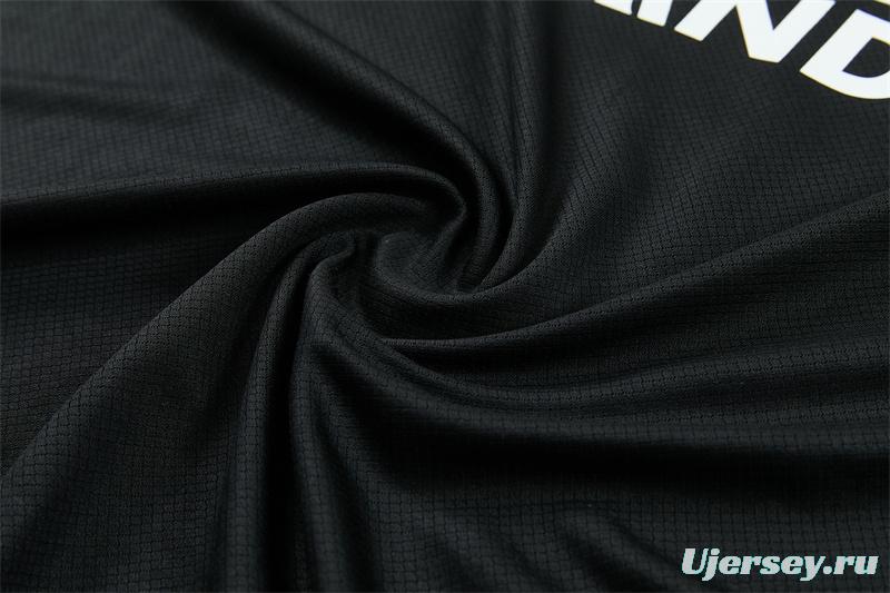 2026 Atletico Madrid Black Short Sleeve+Soccer Shorts