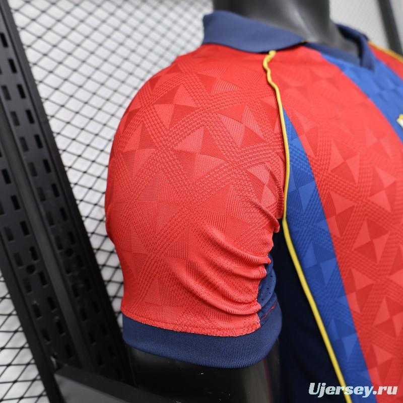 Player Version 26/27 FC Barcelona Home Red Blue  Stripe Jersey