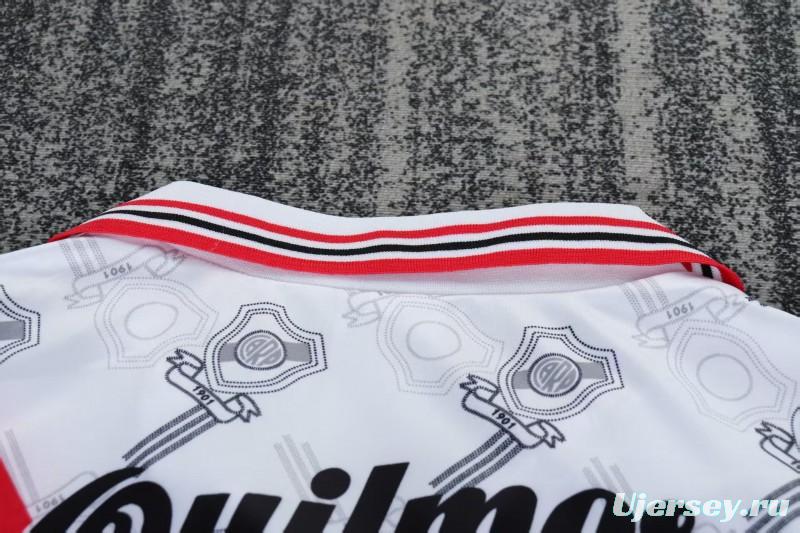 Retro 96/97 Kids River Plate Home Jersey