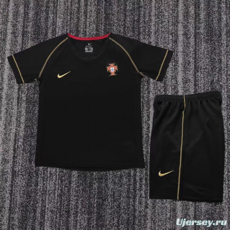 Retro Kids 2006 Portugal Away Jersey