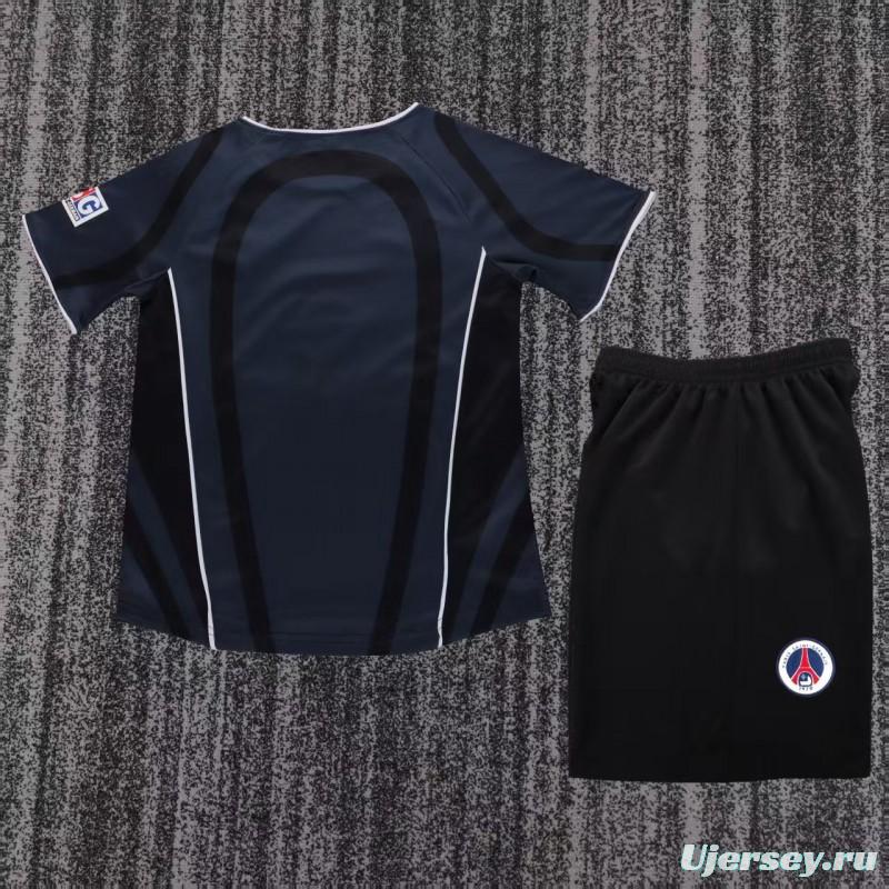 Retro  Kids 01/02 PSG/Paris Saint-Germain Third Jersey
