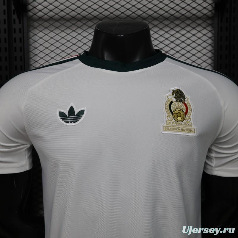 Player Version 2026 Mexico Away White Jersey