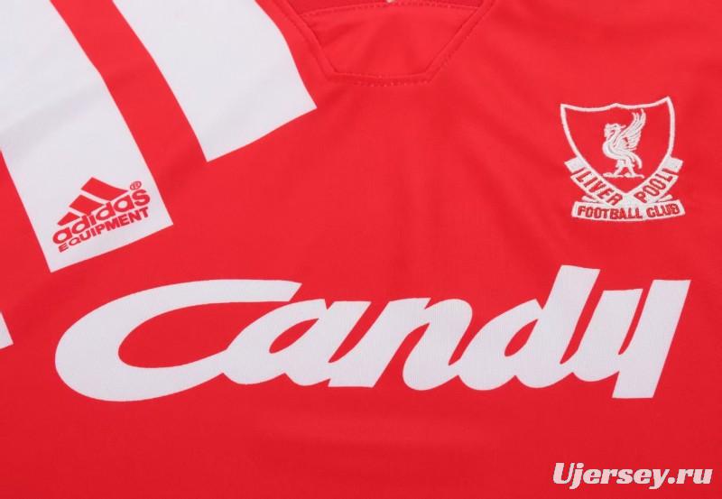 Retro Kids 91/92 Liverpool Home Jersey