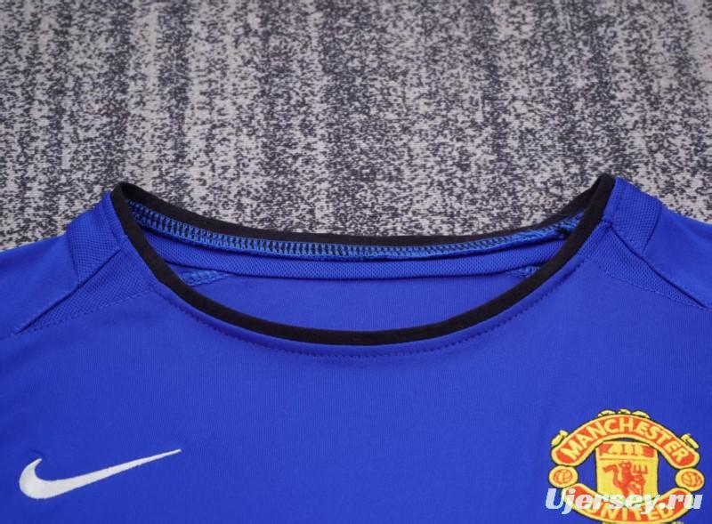 Retro Kids 02/03 Manchester United Blue Third Jersey