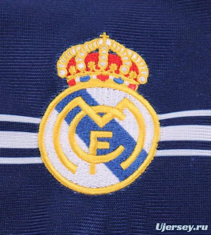 Retro Kids 98/99 Real Madrid Away Navy Jersey
