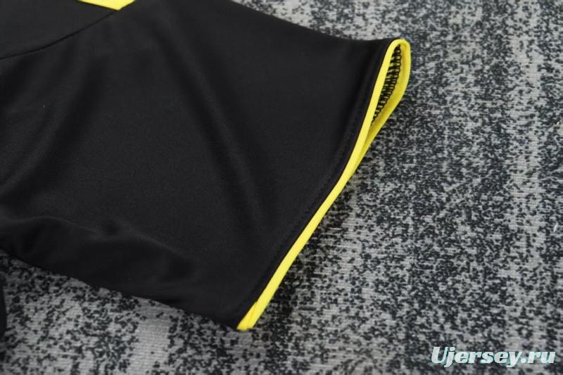 Retro 2010/11 Kids Liverpool Black & Yellow Away Jersey