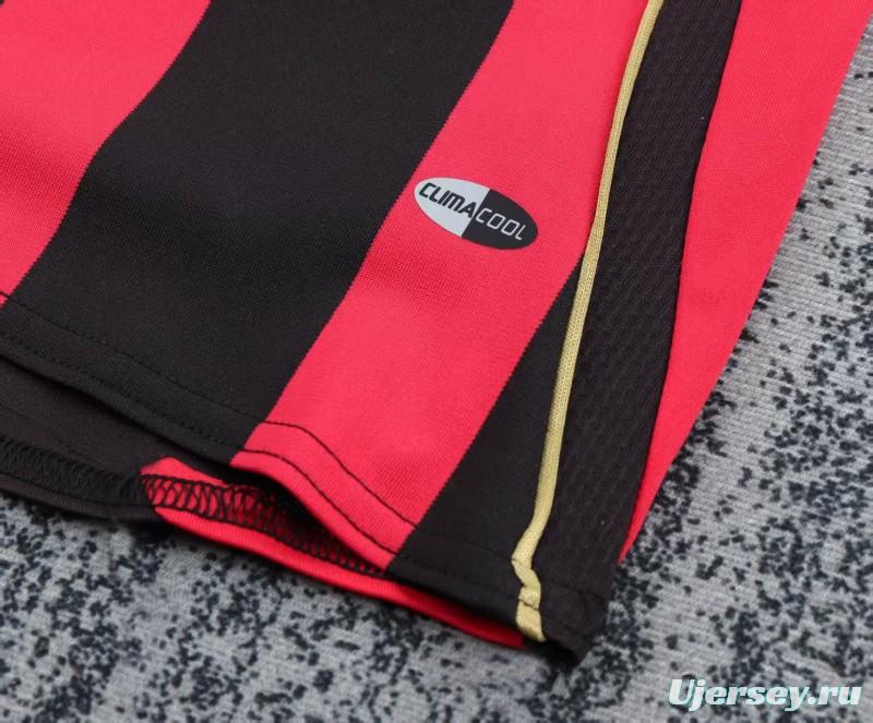 Retro Kids 06/07 AC Milan Home Long Sleeve Jersey