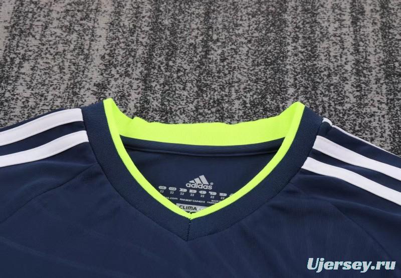 Retro Kids 10/11 Real Madrid Away Navy Jersey