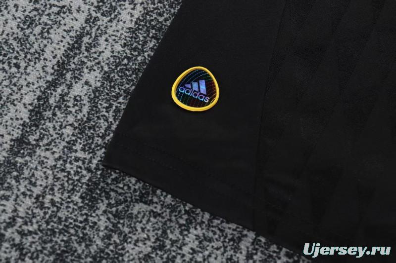 Retro 2010/11 Kids Liverpool Black & Yellow Away Jersey