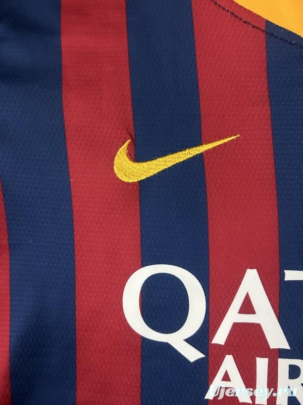 Retro Kids 13/14 FC Barcelona Home Jersey