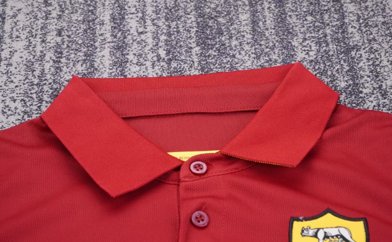 Retro Kids 14/15 AS Roma Maroon Home Jersey