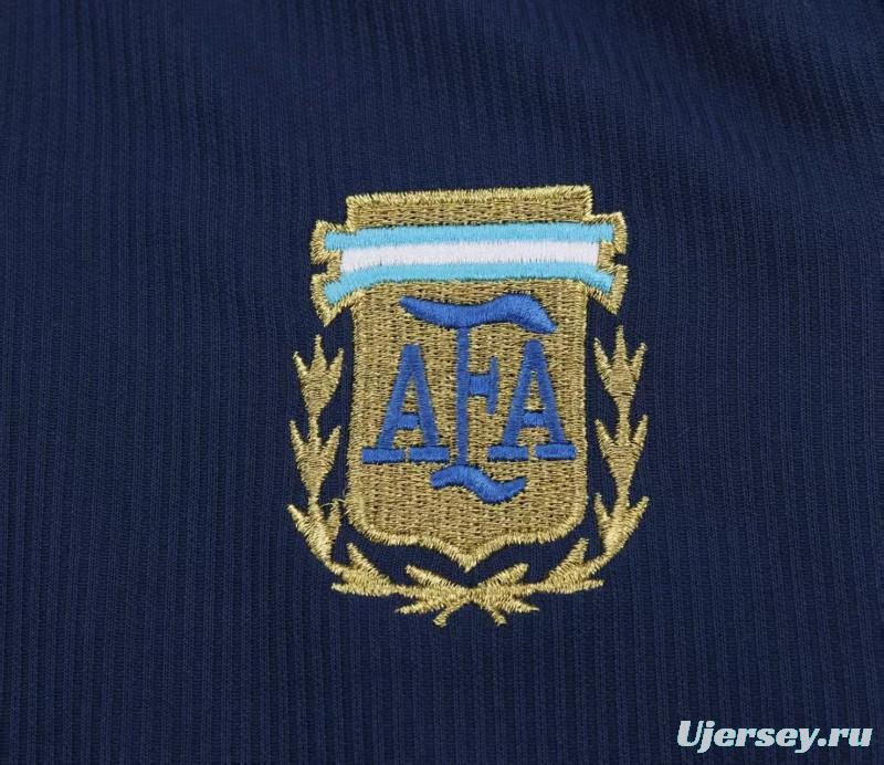 Retro Kids 1998 Argentina Away Jersey