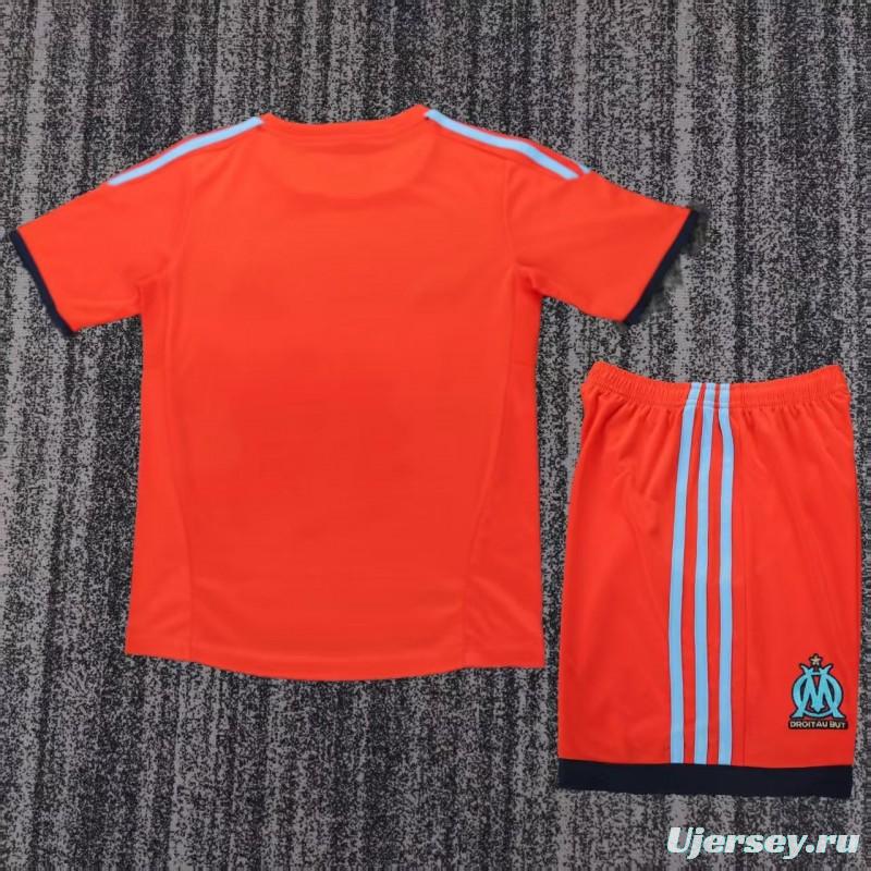 Retro Kids 11/12 Olympique Marseille Away Jersey