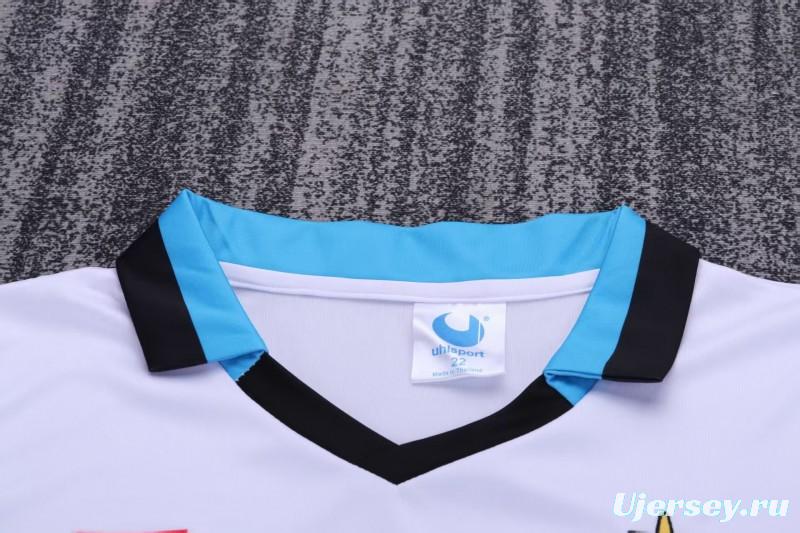 Retro 90/91 Kids Inter Milan White & Blue Away  Jersey