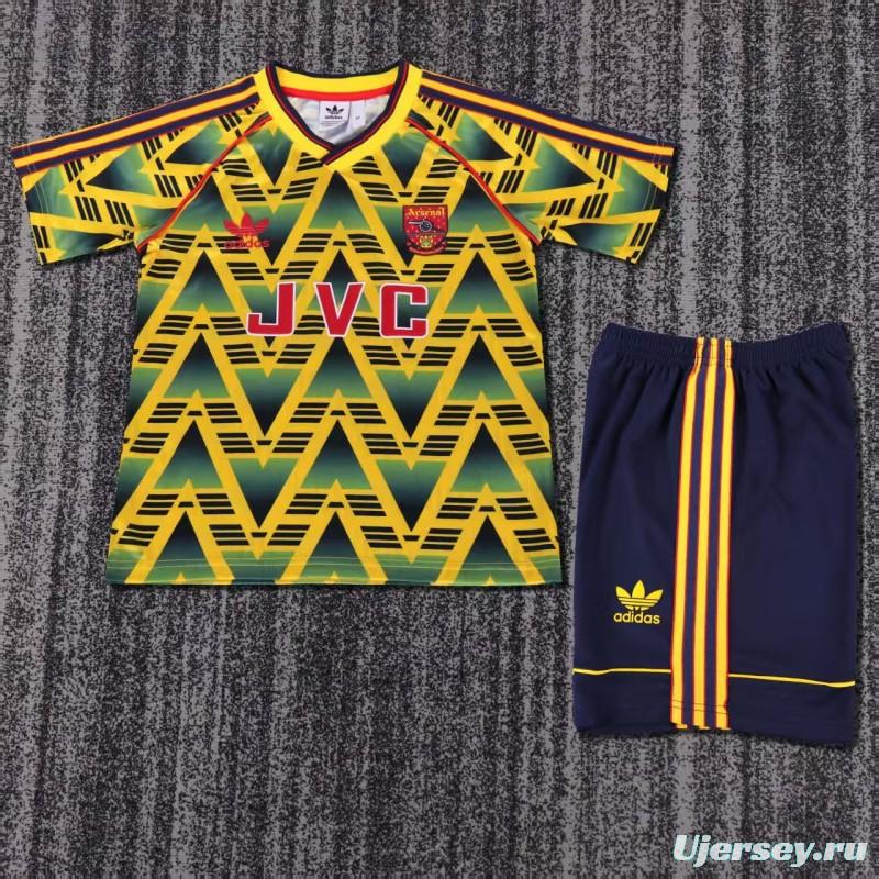 Retro Kids 91/93 Arsenal Away Jersey