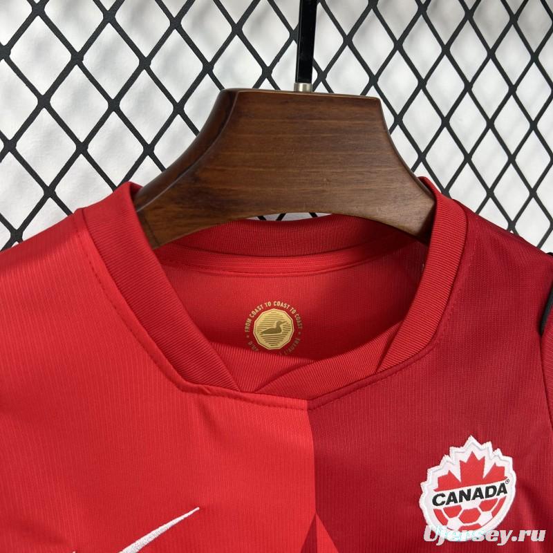 2026 Kids Canada World Cup Home Kit