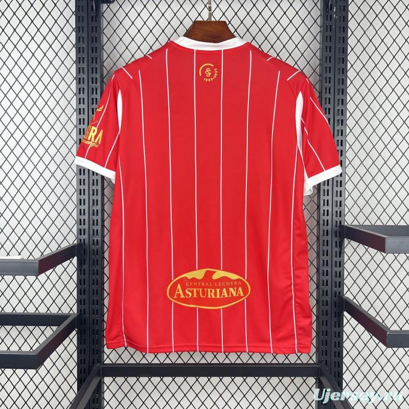 2025/26 Mens Sporting De Gijón Rrtro Jersey
