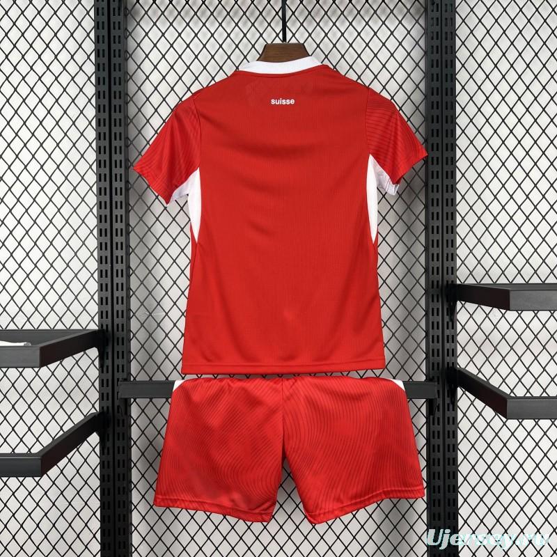 2026 Kids Switzerland World Cup Home Kit