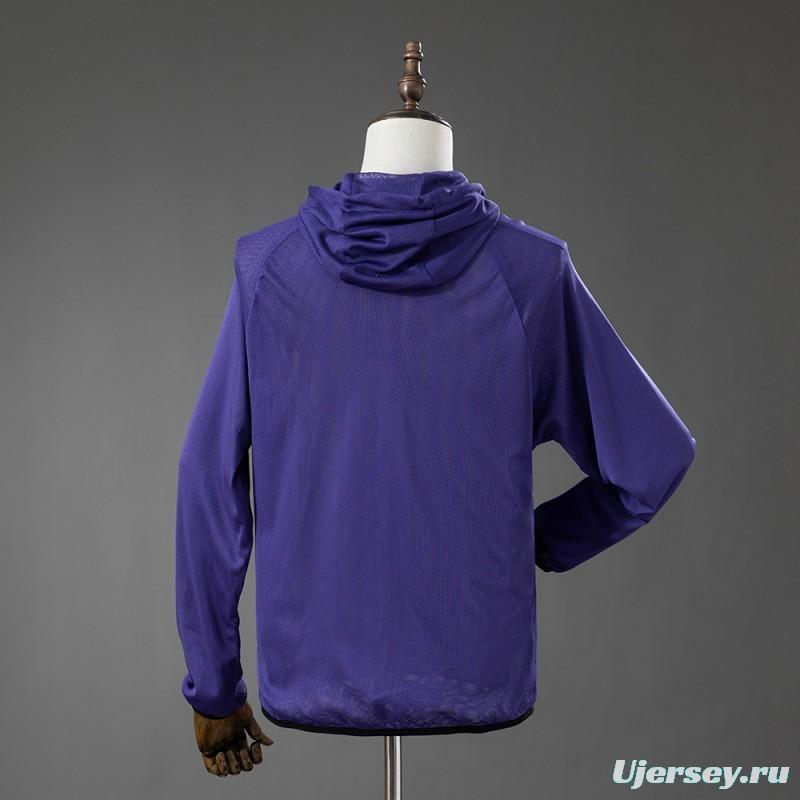 2026 France Men's Football Anthem Jacket - Purple
