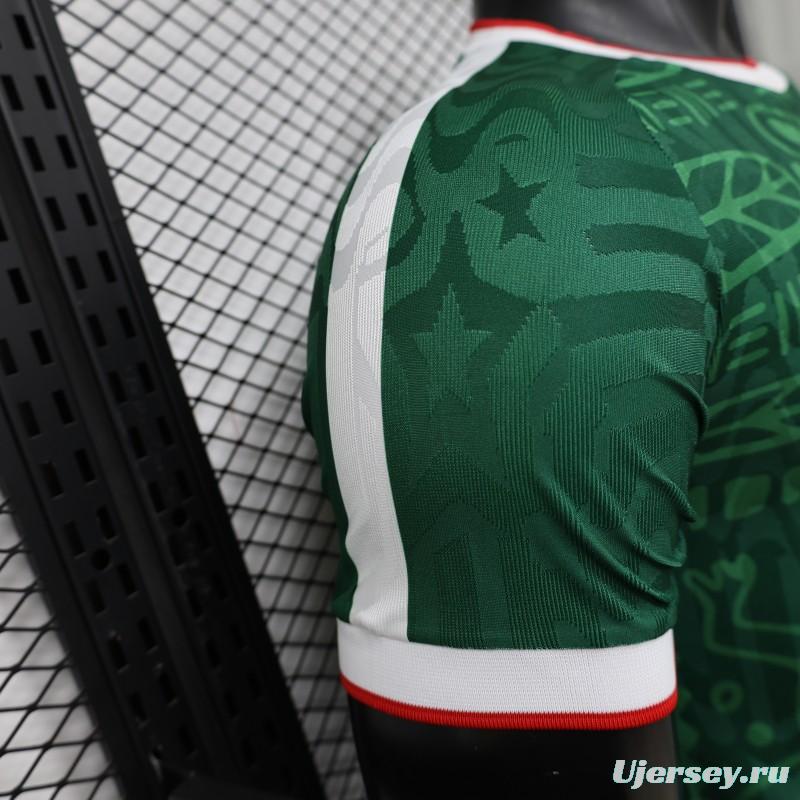 Player Version 2026 Mexico Special Edition Green Jersey