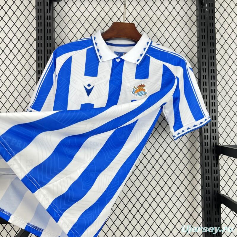 2025/26 Mens Real Sociedad Vintage Jersey