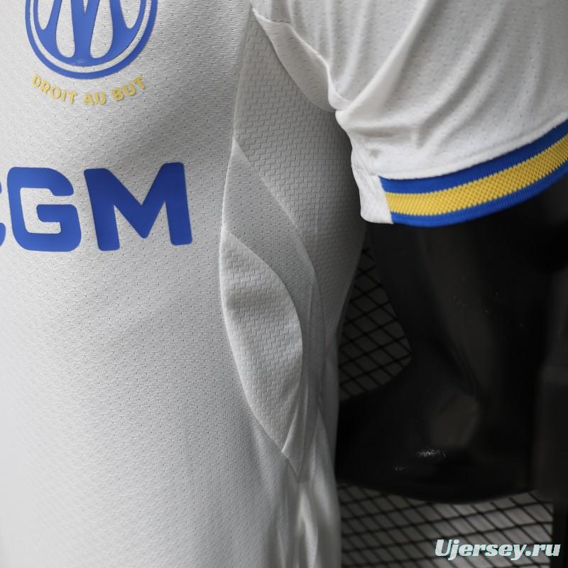 Player Version 26/27 Olympique de Marseille White Home Jersey