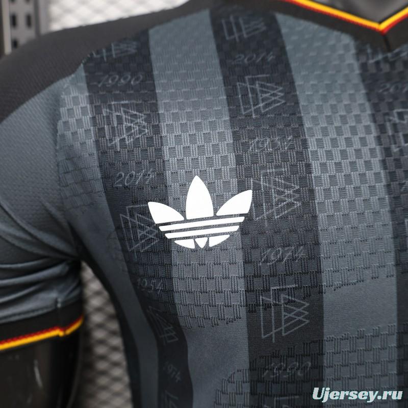 Player Version 2026 Germany Dark Grey with Championship Years Stripe Graphic Jersey