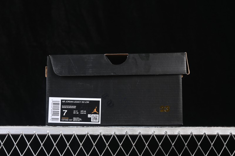 Nike Air Jordan Legacy 312 Low Basketball Shoes with Three-Way Strap Design - CD7069-007