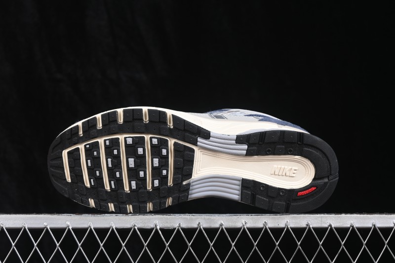 Nike P-6000 SE Retro Running Sneakers with Layered Design and Lightweight Comfort - IU7549-400