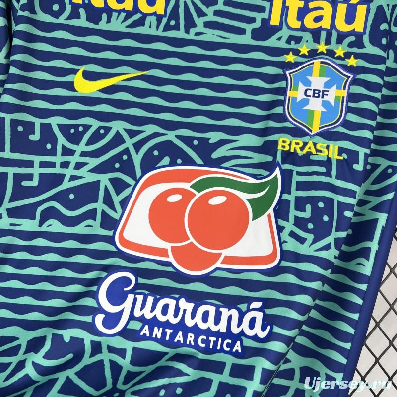 2024 Retro Brazil Pre-Match Jersey