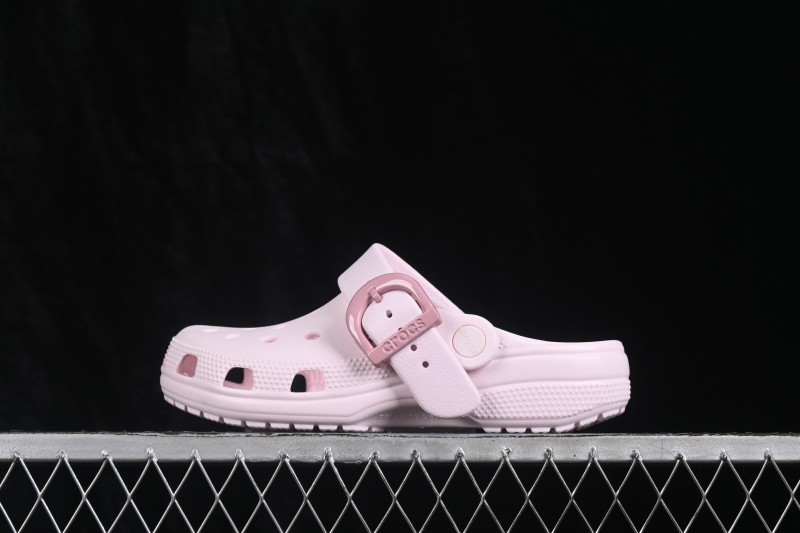 Crocs Enamel Buckle Clog Ballet-Inspired Comfortable Slip-On Shoes - 209184