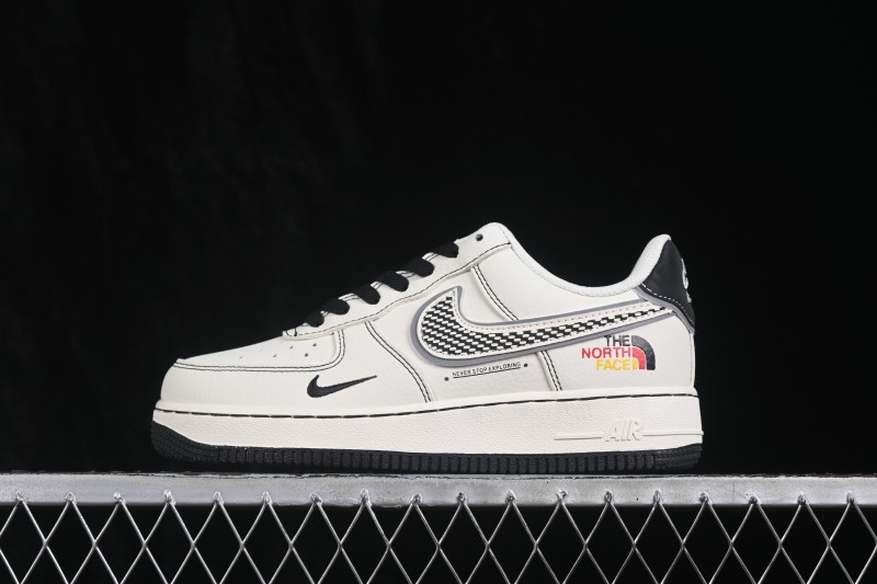 Nike Air Force 1 '07 Low Collaboration Casual Skateboarding Shoes with Full-Length Air Cushion - DD1982-349
