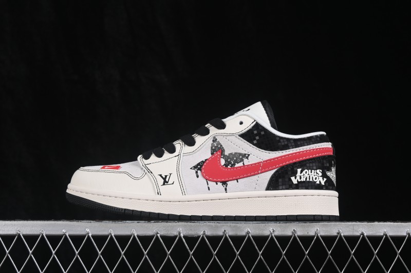 Nike Air Jordan 1 Low OG SP Collaboration Low-Top Casual Skateboard Shoes - CW6688-106