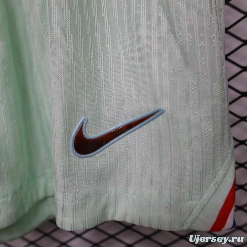 Player Version 2026 France Mint Green Away Shorts