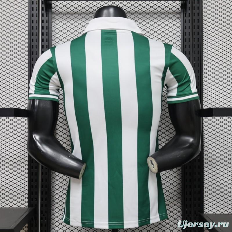 Player Version  26/27 Al Ittihad  Green & White Stripe Special Edition Jersey
