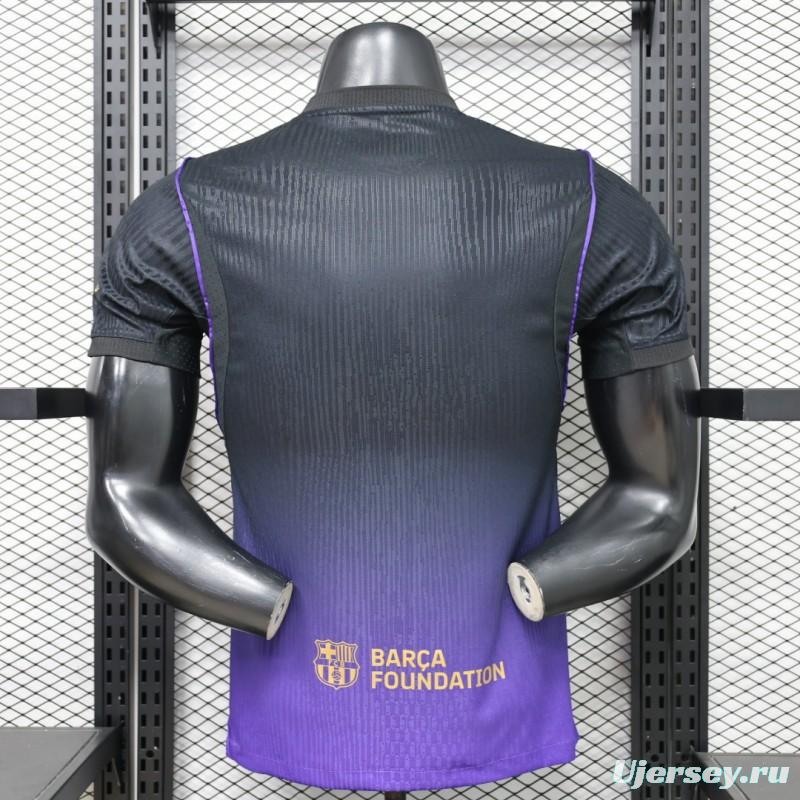 Player Version 26/27 FC Barcelona × Kobe Black & Purple  Special Edition Jersey