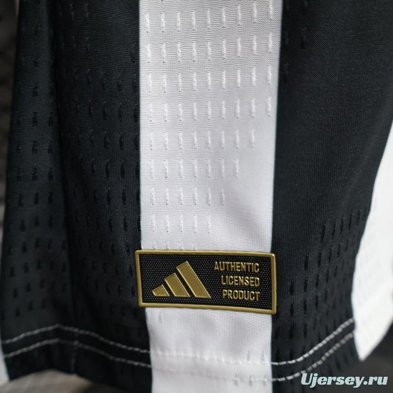 Player Version 26/27 Juventus Home Long Sleeve Jersey
