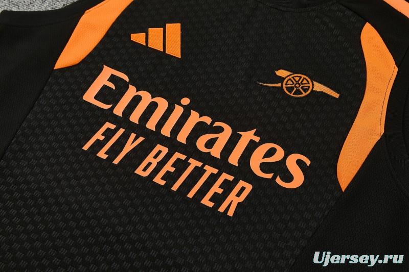 26/27 Arsenal Black Sleeveless Training Vest +Shorts Set