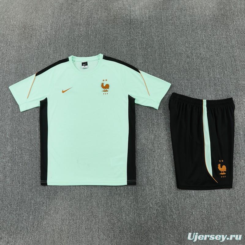 26/27 France Short Sleeve+Soccer Shorts