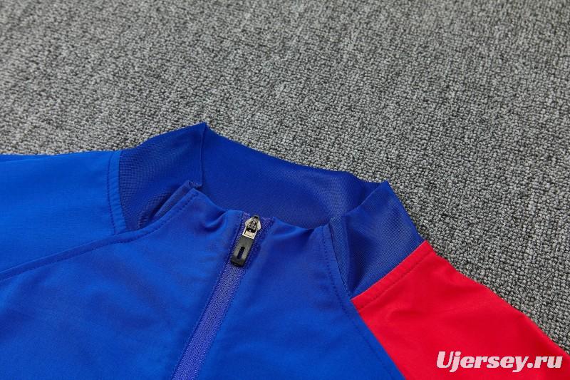 26/27 Pairs Blue & Navy Blue Full Zipper Jacket Tracksuit + Long Pants
